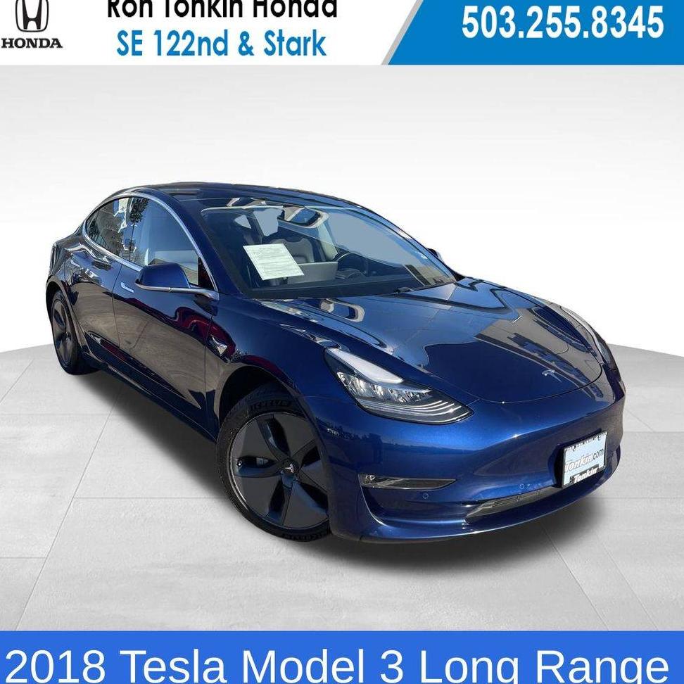 TESLA MODEL 3 2018 5YJ3E1EA8JF058883 image